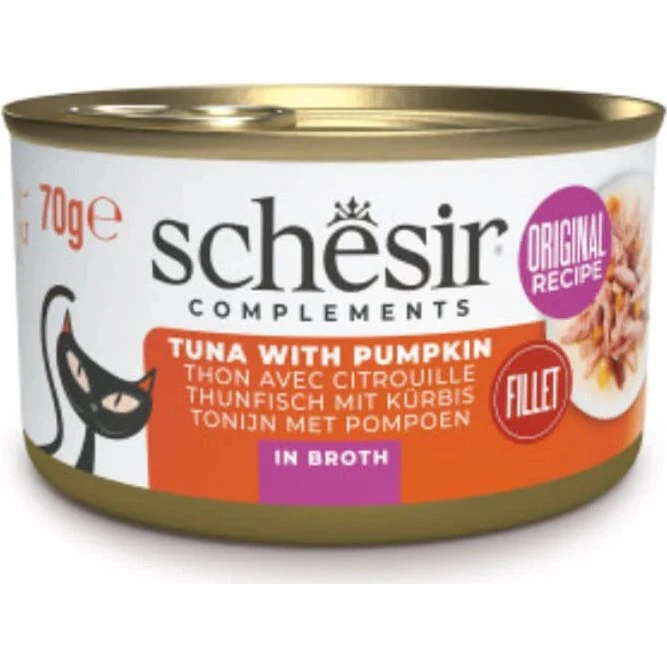 Schesir Complementary In Broth Thunfisch & Kürbis, 70g