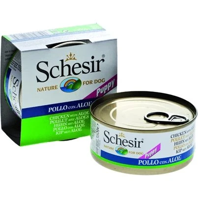 Schesir Dog Junior Hühnerfilet & Aloe 150g