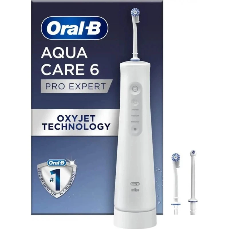 Oral-B AquaCare Pro-Expert Serie 6 Munddusche mit OxyJet-Technologie