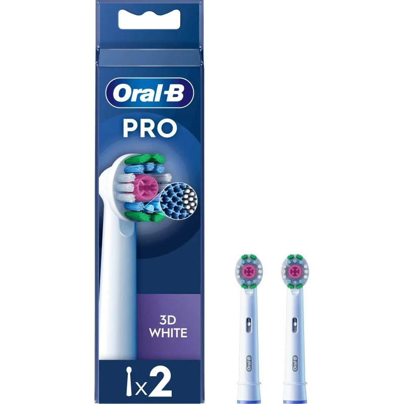 Oral-B 3D White Ersatzbürstenköpfe, 2er-Pack