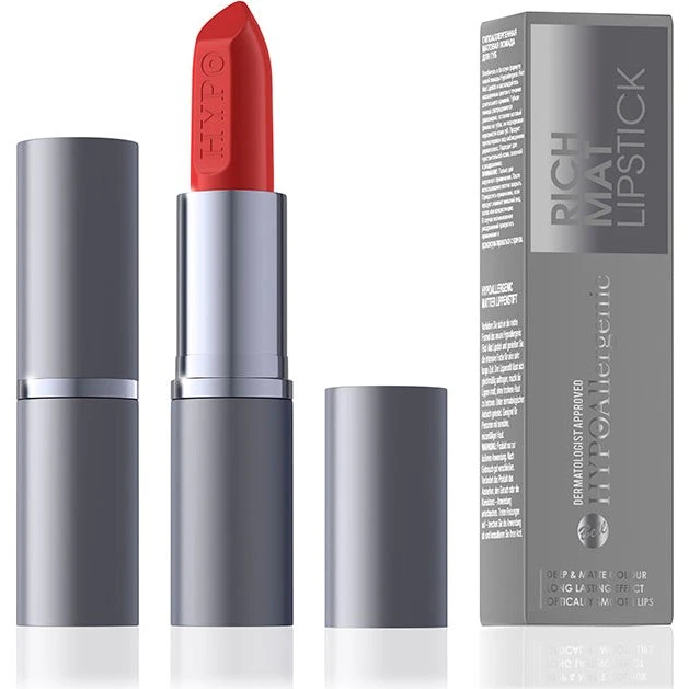 HypoAllergenic Rich Mat Lippenstift Cremiger Matt