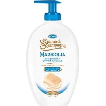 Spuma di Sciampagna Marseille Antibakterielle Flüssigseife, 400 ml