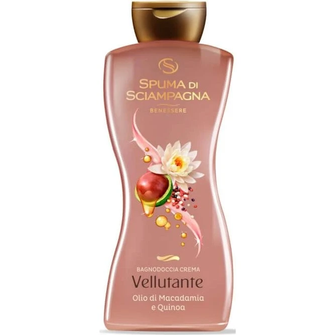 Spuma di Sciampagna Badeschaum mit Macadamia- und Quinoaöl, 650 ml