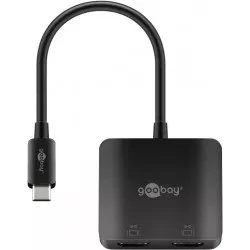 Goobay USB-C auf 2x HDMI Adapter