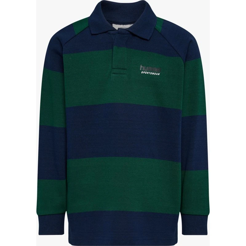 Hummel Poloshirt Loose in Dress Blues, Gr. 158-164