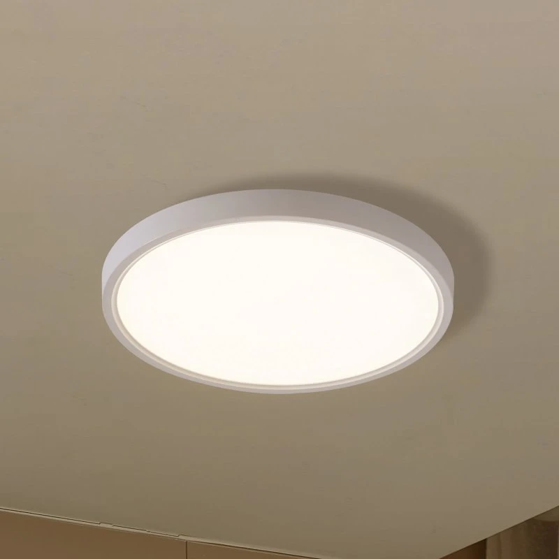 Lindby Deika Smart LED-Deckenleuchte Ø30cm Weiß Tuya