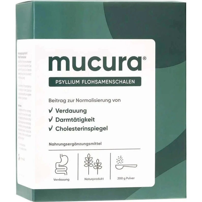 Mucura Flohsamenschalen Pulver 200 g