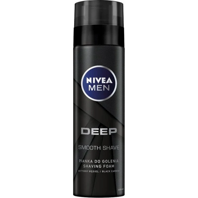 Nivea Men Tiefenrasierschaum mit Aktivkohle, 200ml