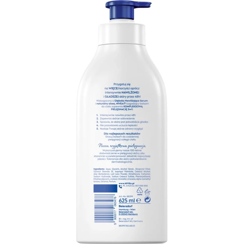 Nivea Hyaluron Cellular Körpermilch 625ml