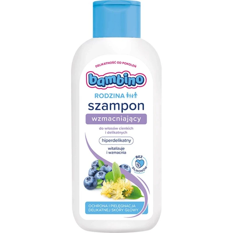 Bambino Family Kräftigendes Shampoo für feines Haar, 400 ml