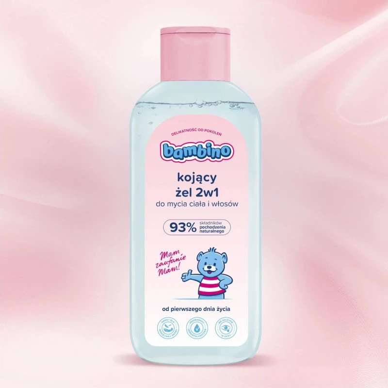 Babys beruhigendes 2-in-1 Körper- und Haarwaschgel, 400ml