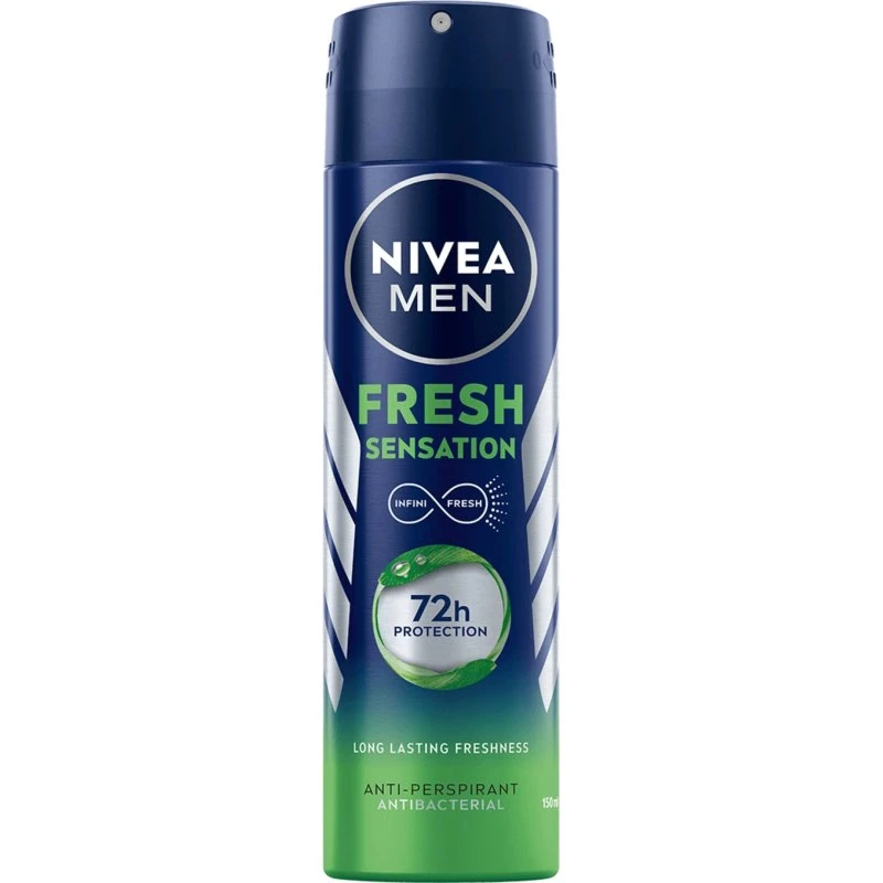 Nivea Men Fresh Sensation Antitranspirant-Spray, 150 ml