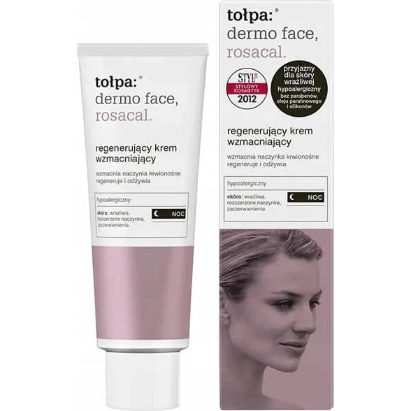 Tolpa Dermo Face Rosacal Regenerierende Nachtcreme, 40 ml