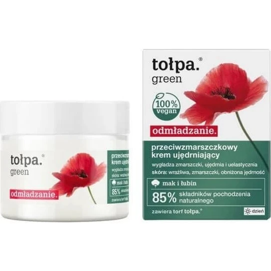 Tolpa Green Verjüngungscreme Antifaltencreme für den Tag, 50 ml