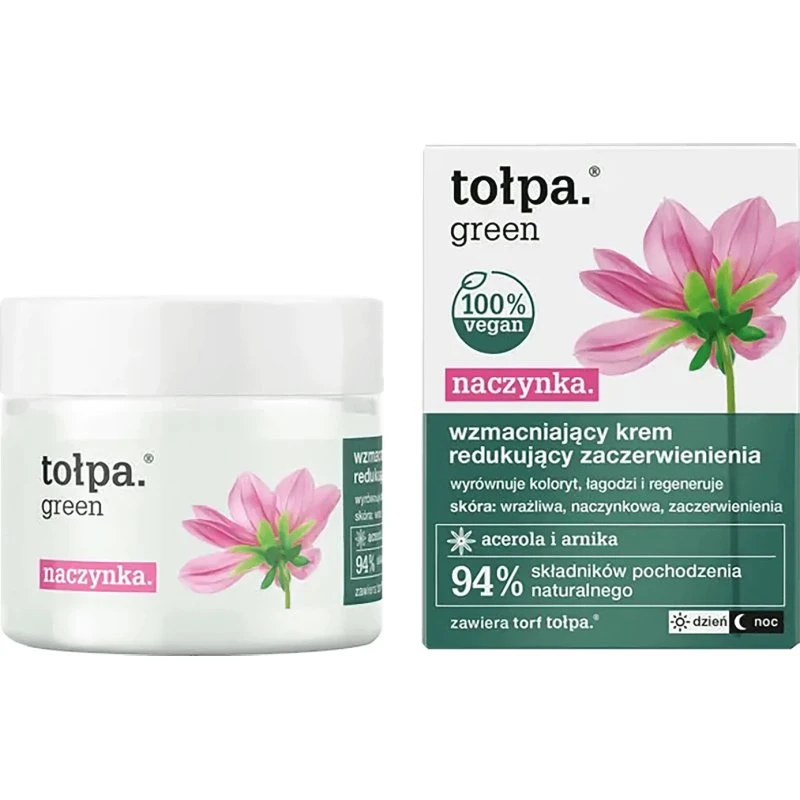 Tolpa Green Capillaries Stärkende Creme gegen Rötungen, 50 ml