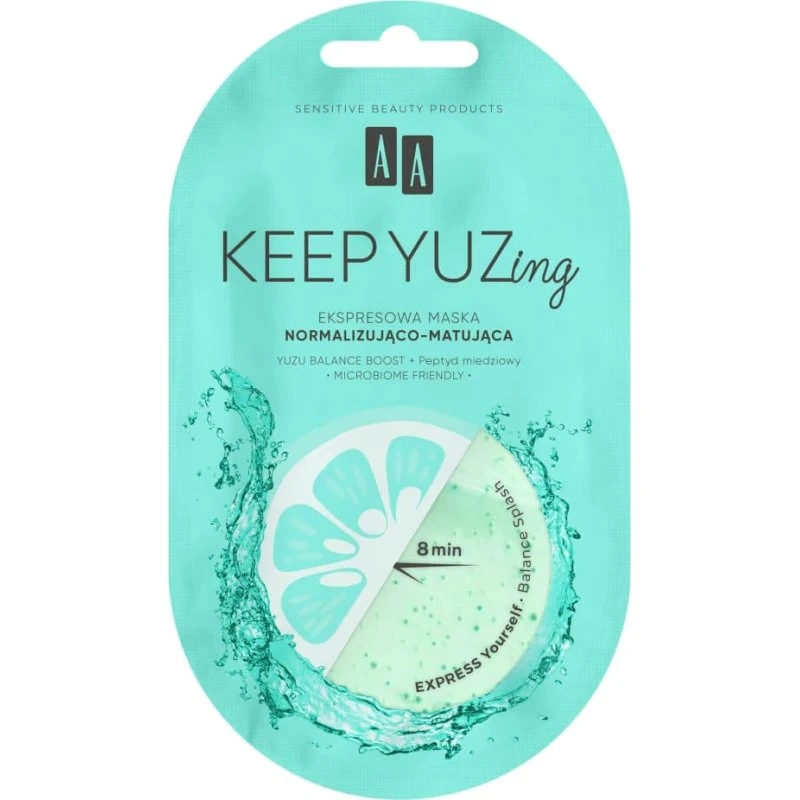 Oceanic Keep Yuzing Express Normalisierende Maske, 7 ml
