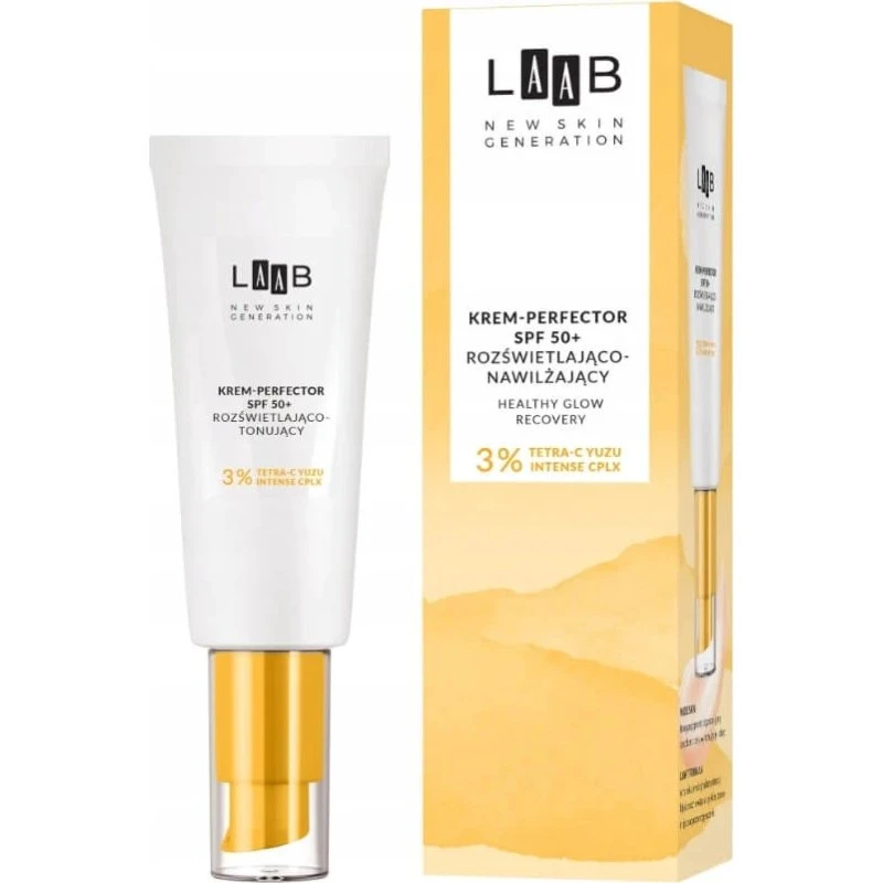 AA Laab Tetra-C Yuzu Perfector Aufhellende Creme SPF 50, 40 ml