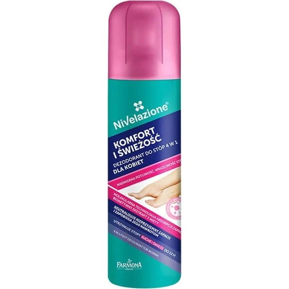 Nivelazione 4in1 Fußdeodorant für Frauen, 180ml