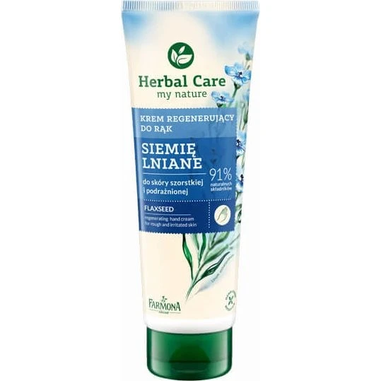 Farmona Herbal Care Hand- und Nagelcreme mit Leinsamen, 100 ml