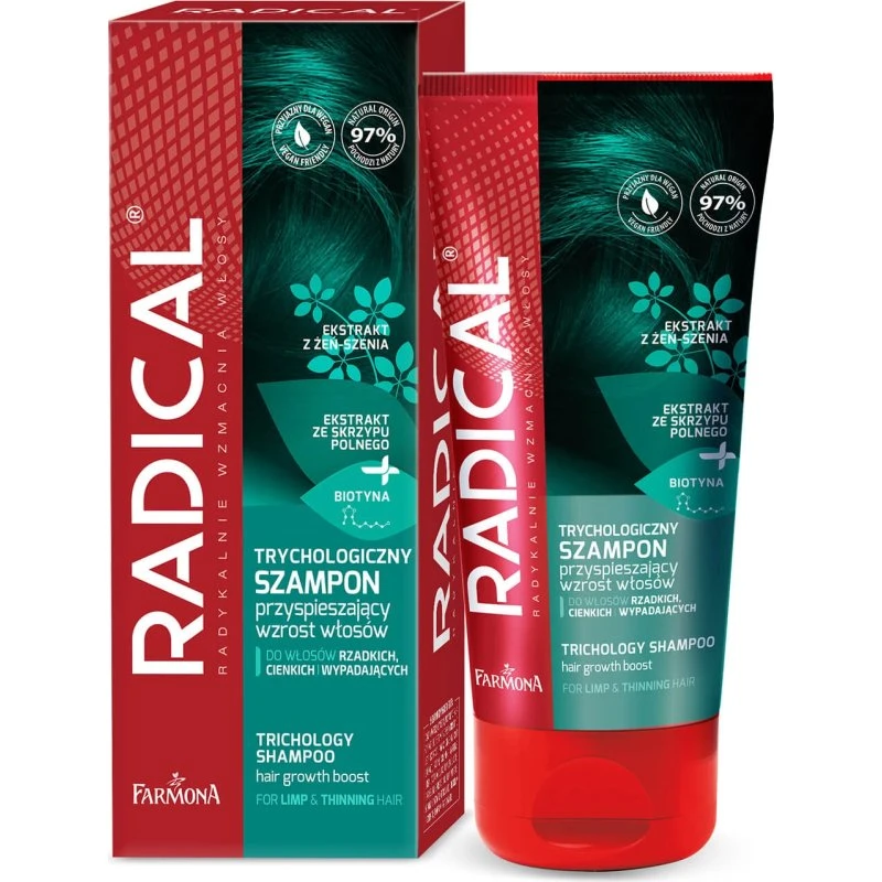 Farmona Radical Trichologisches Shampoo zur Haarwachstumsförderung, 200 ml