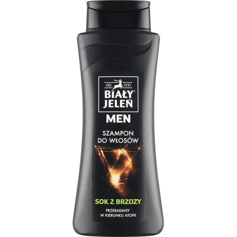 Weißer Hirsch Männliches Haarshampoo mit Birkenblattsaft, 300 ml