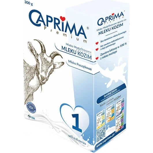 Caprima Premium 1 Säuglingsmilch auf Ziegenmilchbasis, 300 g