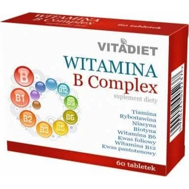 VITADIET Vitamin-B-Komplex, 60 Tabletten