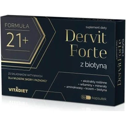VITADIET Dervit forte mit Biotin, 60 Kapseln