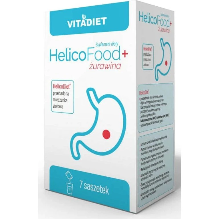 VitaDiet HelicoFood+ Cranberry 7 Beutel