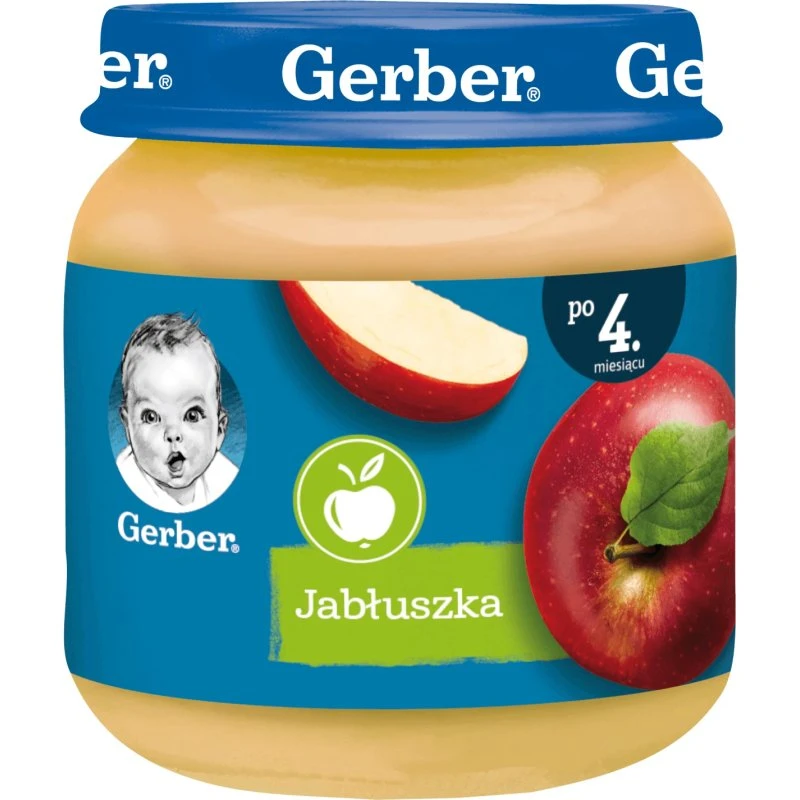 Gerber Dessert Apfel Babybrei ab 4 Monaten, 125g