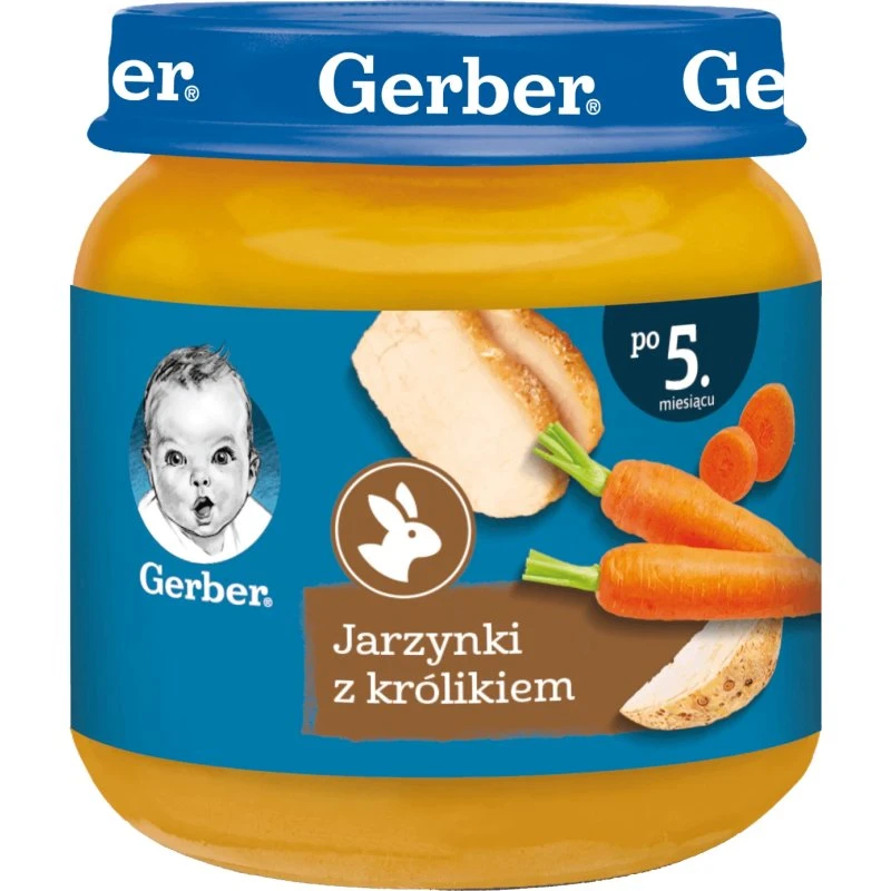 Gerber Lunch Gemüse mit Kaninchen, ab 5 Monaten, 125 g