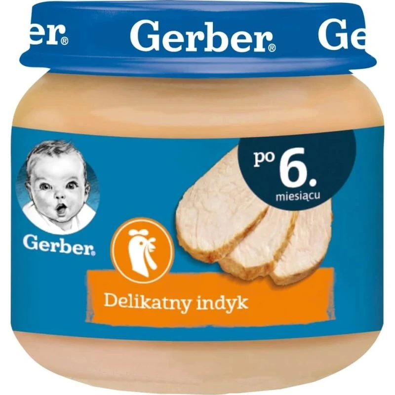 Gerber Lunch Zarte Pute, Babynahrung ab 6 Monaten, 80 g