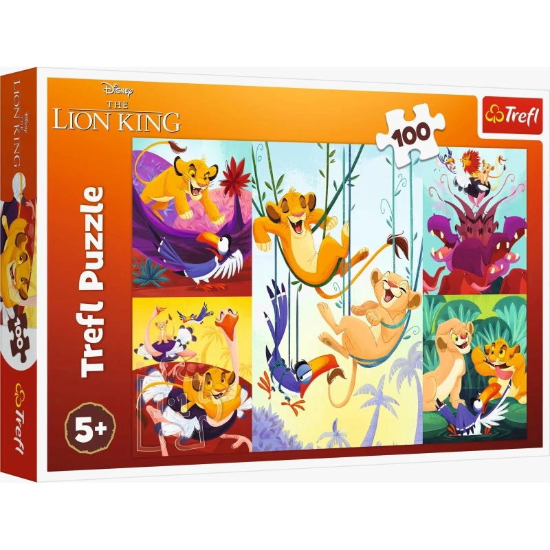 Trefl Lejonkungen Puzzle 100 Teile