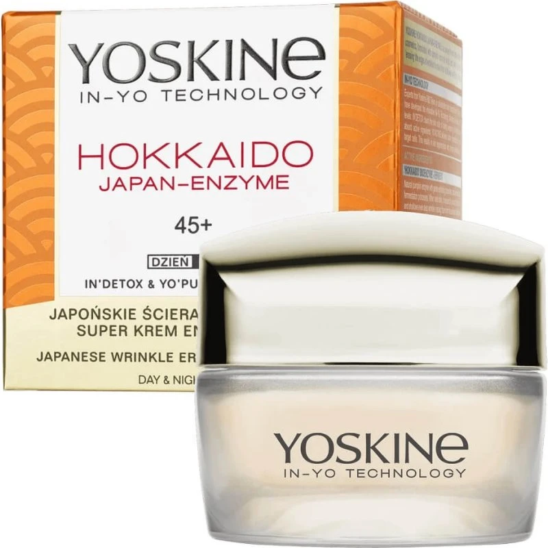 Yoskine Hokkaido Japan-Enzyme 45+ Super-Enzym-Creme, 50 ml