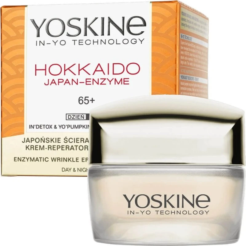Yoskine Hokkaido Japan-Enzyme 65+ Enzym-Wiederherstellungscreme, 50 ml