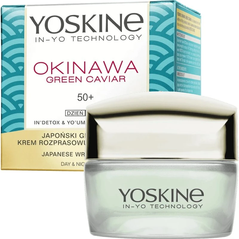 Yoskine Okinawa Green Caviar 50+ Creme zur Faltenglättung, 50 ml