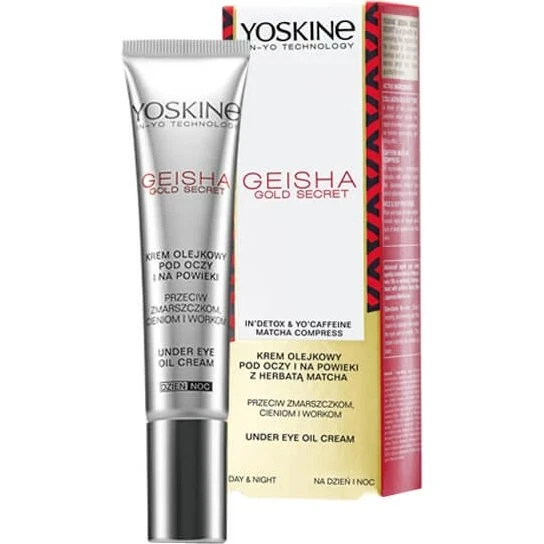 Yoskine Geisha Gold Augencreme - Hydratisierender Balsam