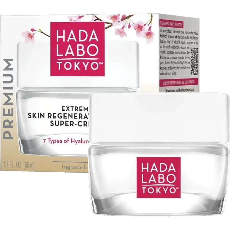 Hada Labo Tokyo Premium Nachtcreme mit Hyaluronsäure, 50 ml