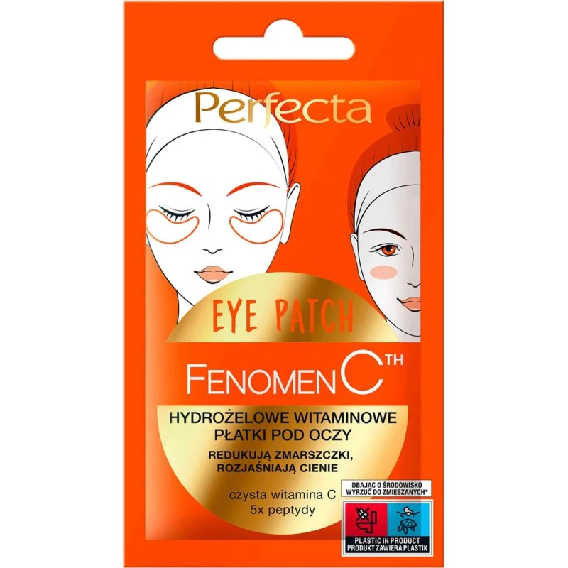 Perfecta Fenomen C Hydrogel-Vitamin-Augenpflaster, 1 Paar