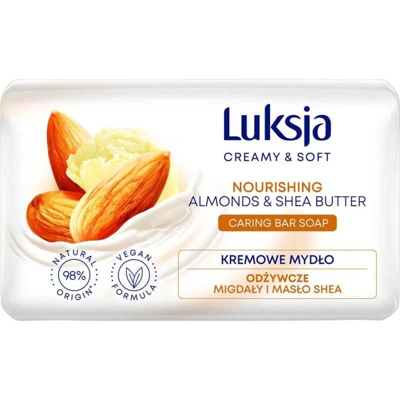 Luxja Creamy & Soft Stückseife Mandel & Sheabutter 90 g
