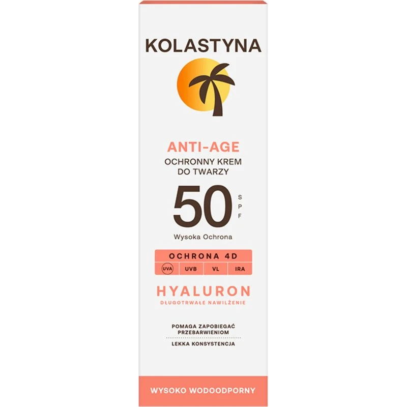 Kolastyna Anti-Aging-Gesichtscreme mit SPF 50, 50 ml