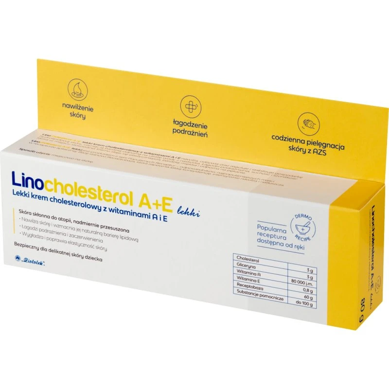 Linocholesterin A+E light Cholesterincreme, 80 g