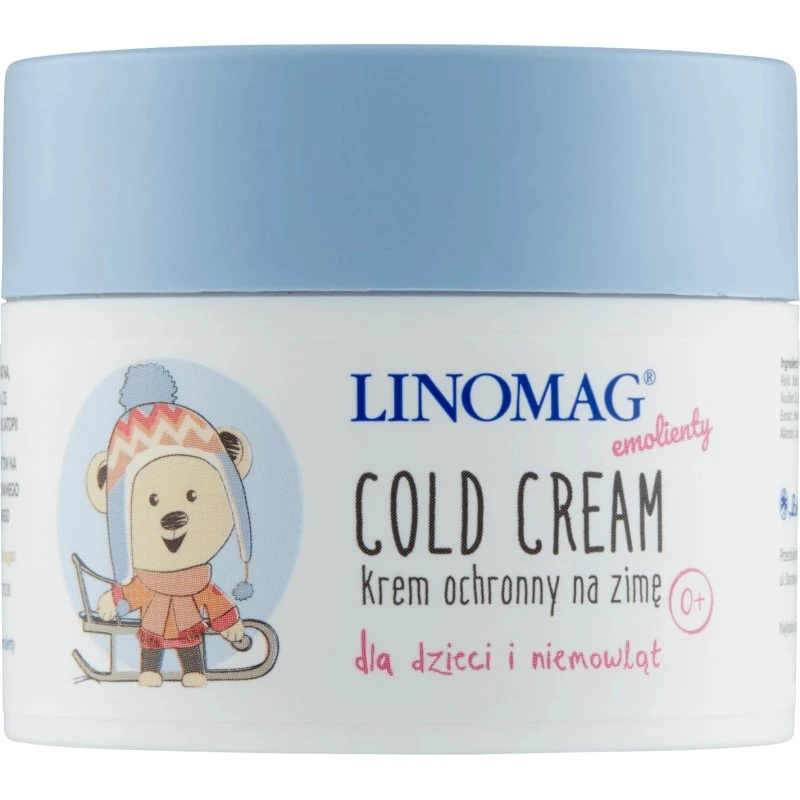 Linomag Emollients Cold Cream Wintercreme für Babys, 50 ml