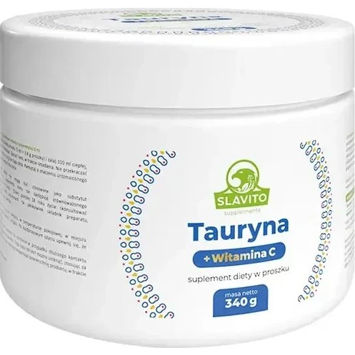 Slavito Taurin + Vitamin C Pulver, 340 g