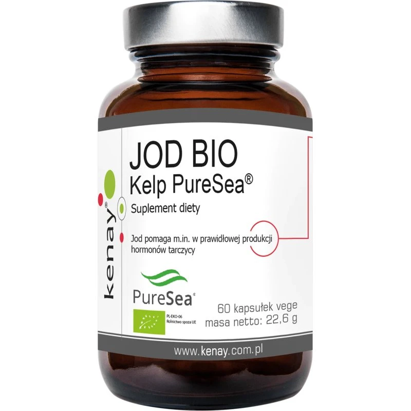 Kenay Jod Bio Kelp PureSea 60 pflanzliche Kapseln