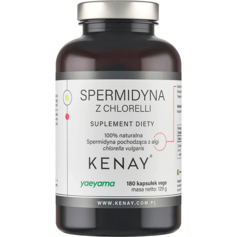 Kenay Spermidin aus Chlorella, 180 Kapseln