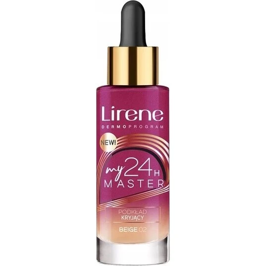 Lirene My Master Opaque Foundation Beige 02, 30 ml