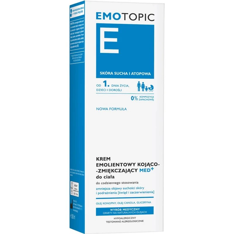 Emotopic Beruhigende Reichhaltige Körpercreme, 200ml