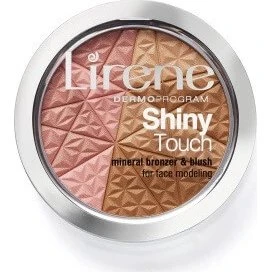 Lirene Oval Gesicht Modellierung Mineral Bronzer mit Rose 9g