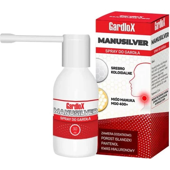 Gardlox Manusilver Hals-Spray, 30 ml Silberkolloid